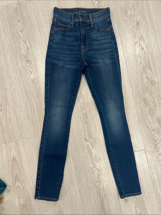 Lucky Brand Denim - Lucky Brand Indigo High-Rise Skinny Jeans